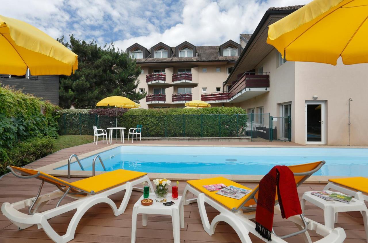 Logis Hotel Arc En Ciel Thonon-les-Bains Exteriör bild