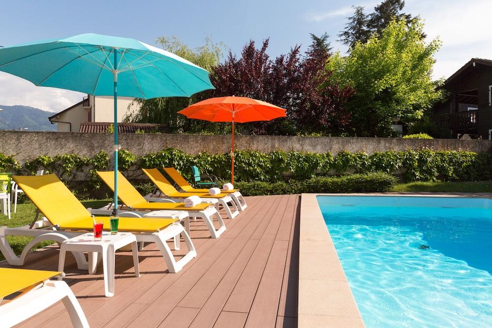 Logis Hotel Arc En Ciel Thonon-les-Bains Exteriör bild