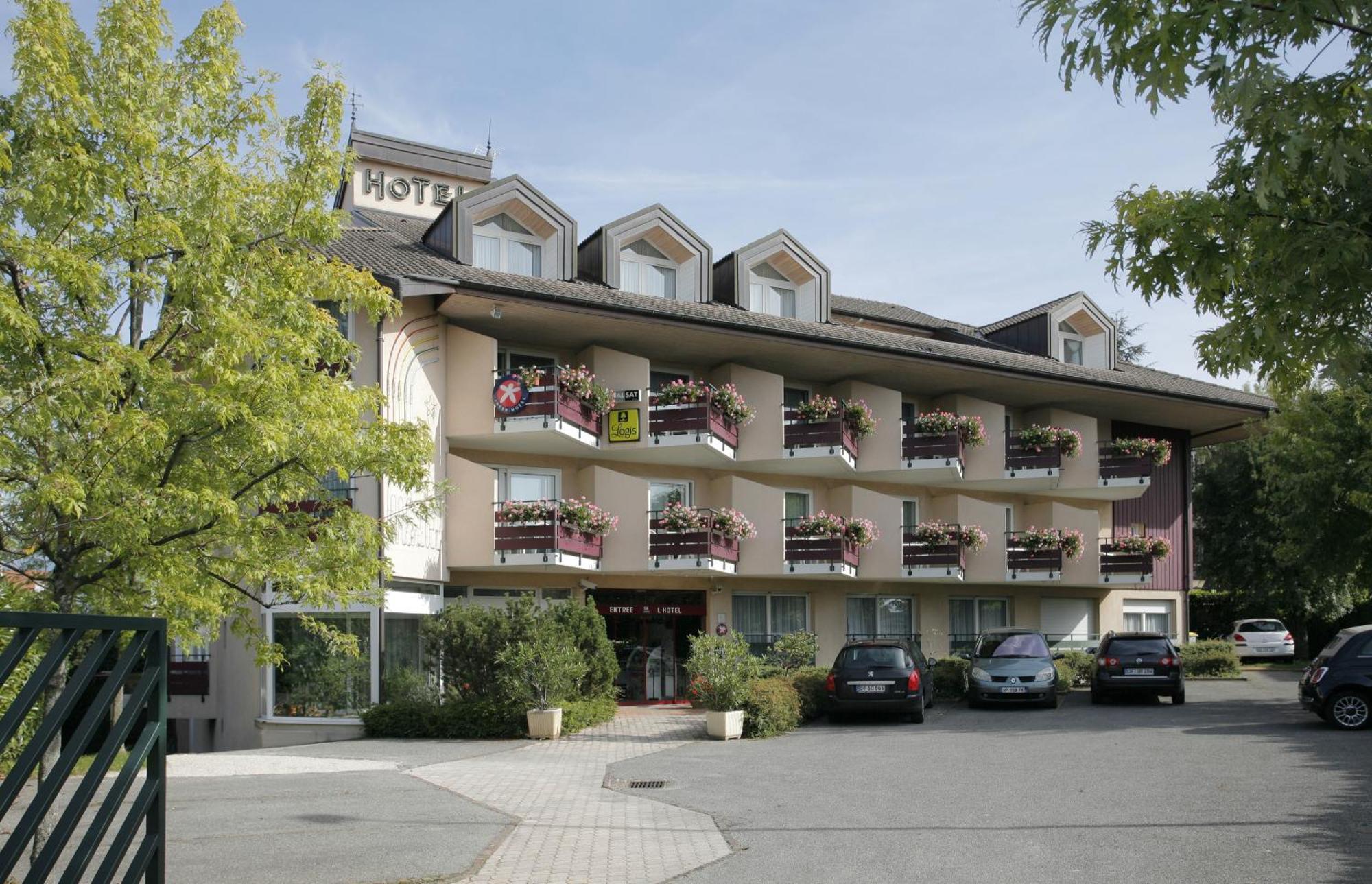 Logis Hotel Arc En Ciel Thonon-les-Bains Exteriör bild