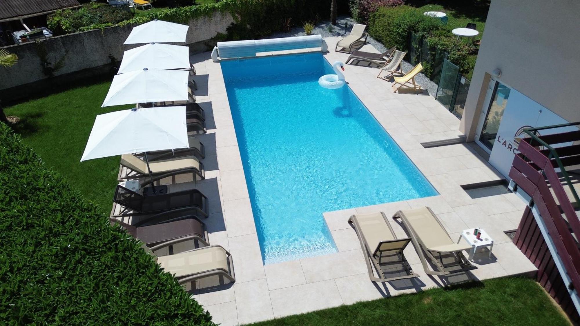 Logis Hotel Arc En Ciel Thonon-les-Bains Exteriör bild