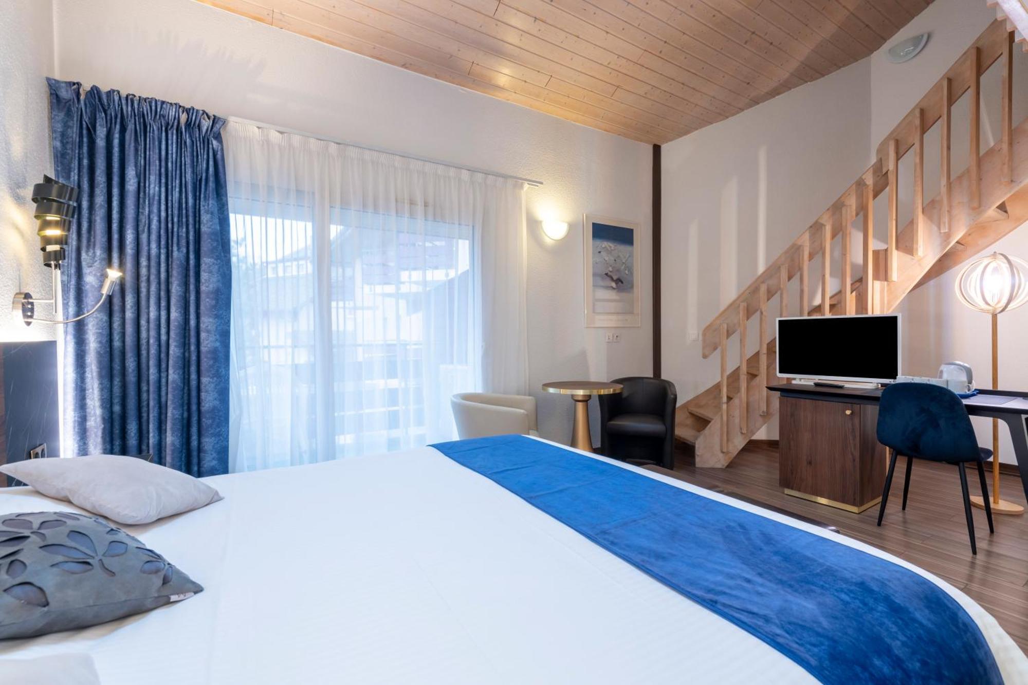 Logis Hotel Arc En Ciel Thonon-les-Bains Rum bild