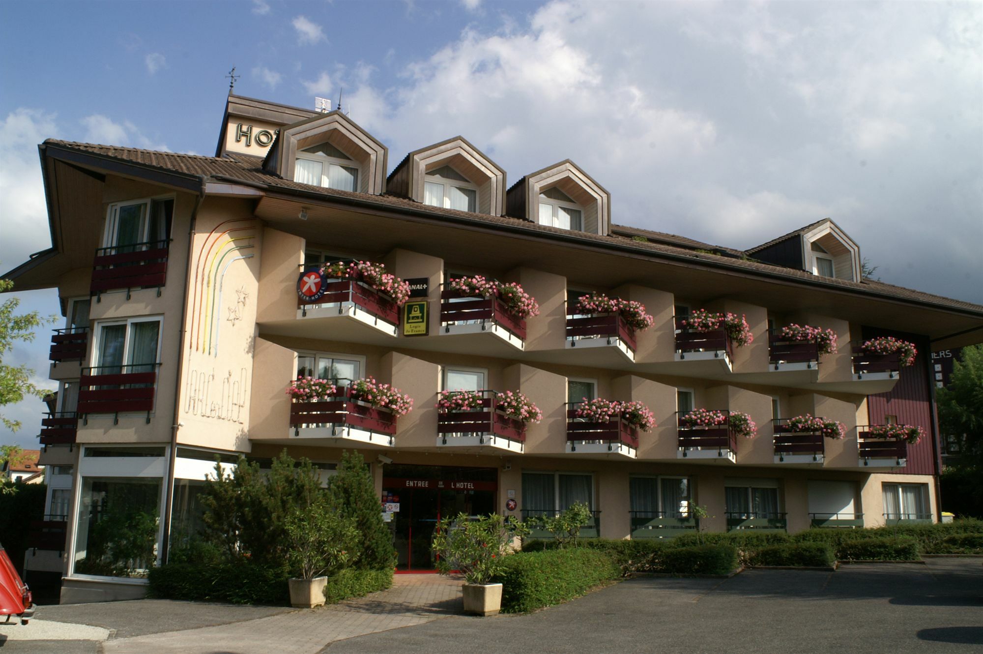 Logis Hotel Arc En Ciel Thonon-les-Bains Exteriör bild
